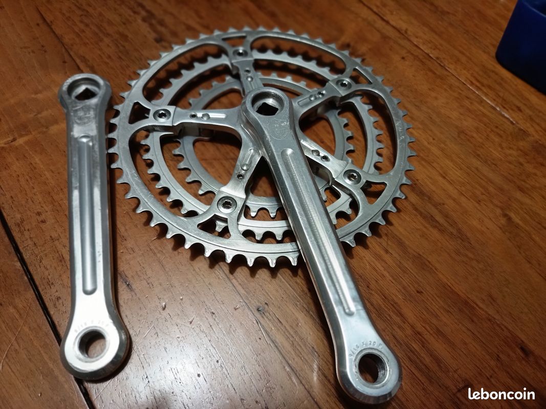 Pédalier Campagnolo Chorus Occasion - Double Plateau, Longueur 170 Mm - Pour Vélo De Route