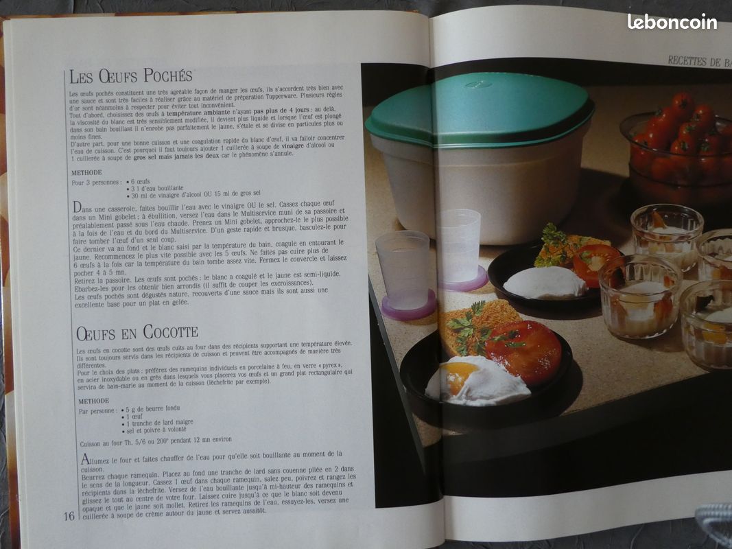 "le Livre de l'œuf " 1 livre de recettes (image 5)