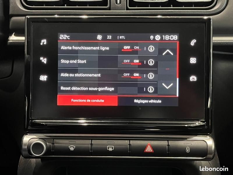 Citroen C3 Essence 83 C-Series GPS Radar Recul CarPlay Clim Auto 1ère main (image 19)