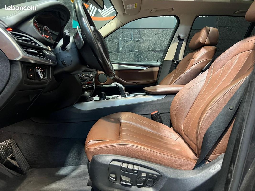 BMW X5 Exclusive - sDrive 25d -7pl F15 - TO - SUIVI - H/K - CAM 360° - HUD - SIEGES CHAUFFAN (image 9)