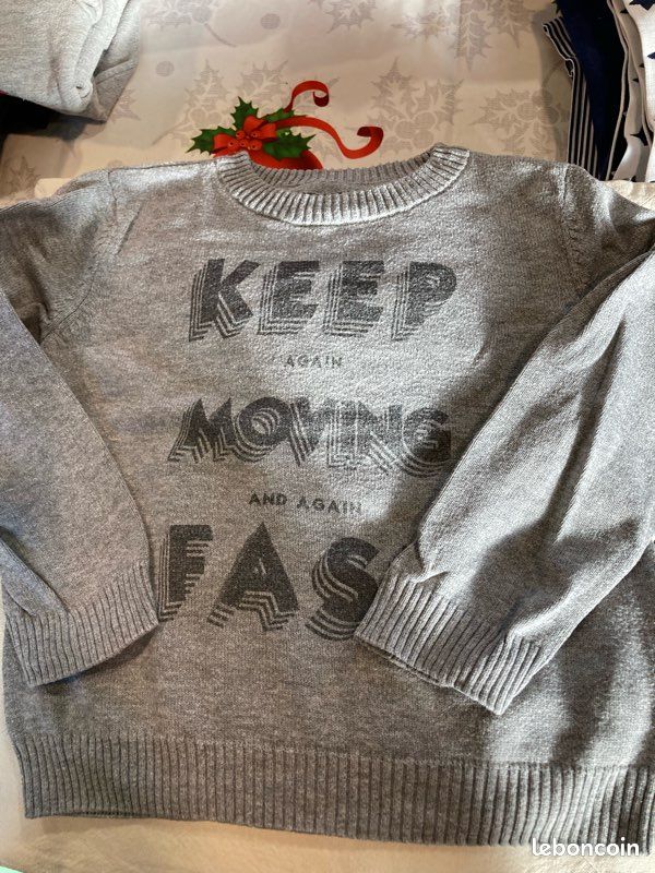 Pull gris Orchestra 3 ans 98 cm (image 1)