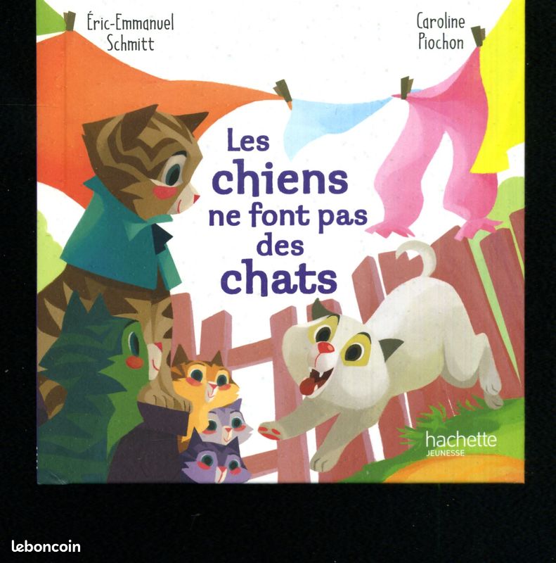 Hachette Jeunesse "Il était un dicton" Les chiens ne font pas des chats (image 1)