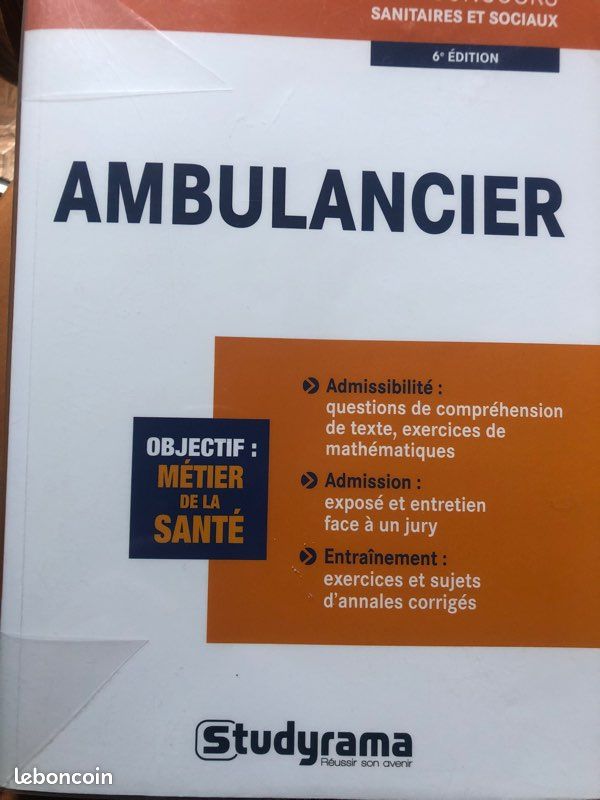 Livre concours ambulancier (image 2)