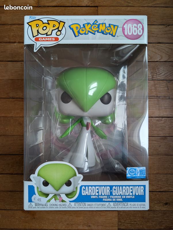Funko Pop! Pokémon – Gardevoir – Figurine Vinyle 9,5 Cm – Collection Exclusive, Cadeau Fan De Jeux Vidéo Enfant & Adulte