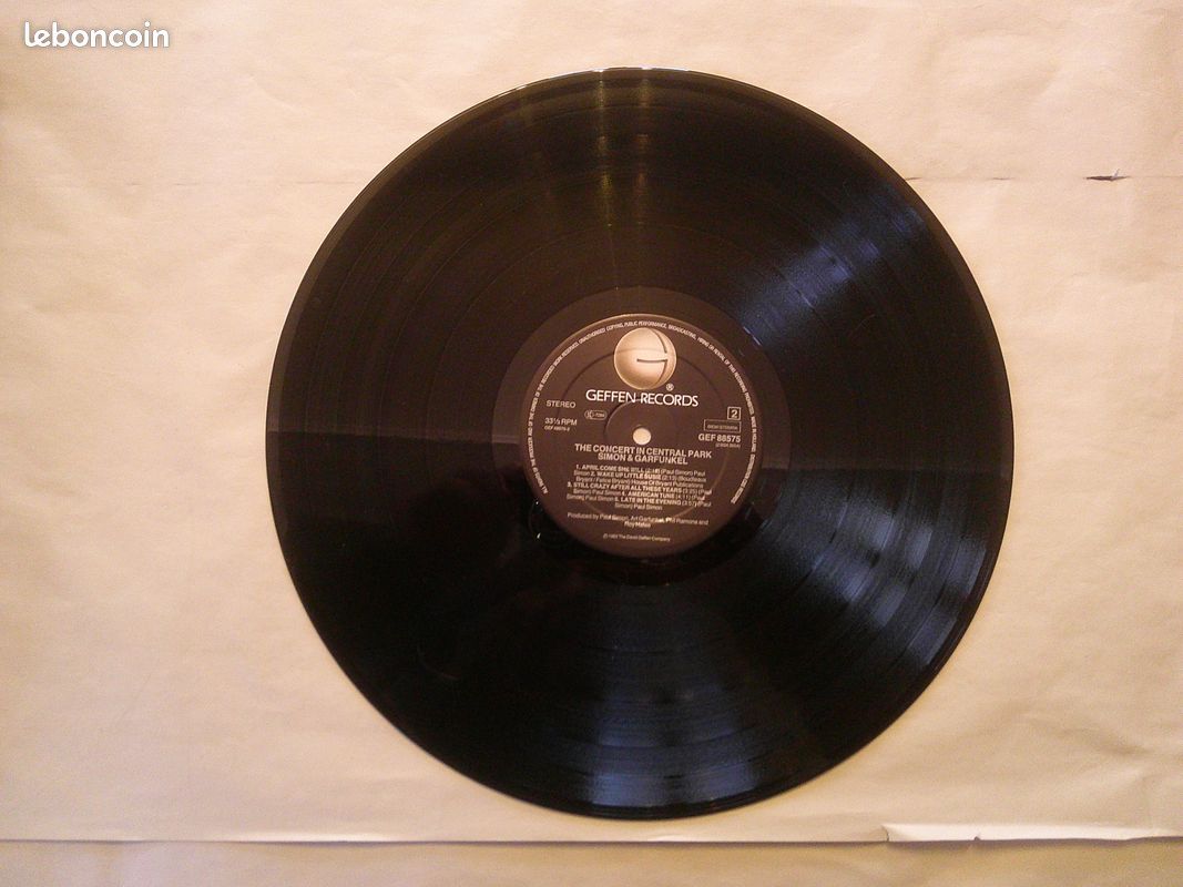 Double 33 T Vinyle "SIMON AND GARFUNKEL" " THE CONCERT IN CENTRAL PARK" (image 4)