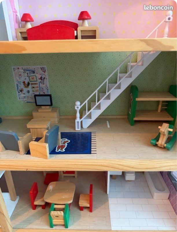 Maison de poupée en bois (image 3)