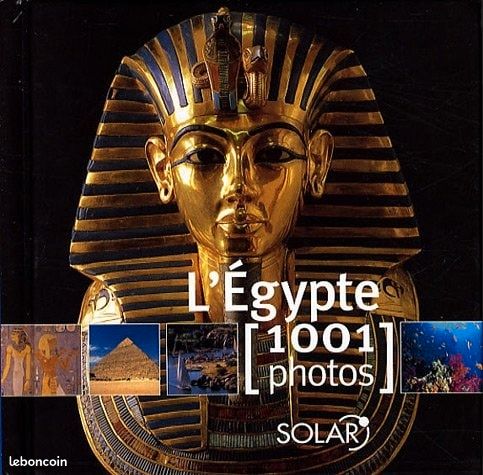 Livre "L'Égypte en 1001 photos" éd. SOLAR (image 1)