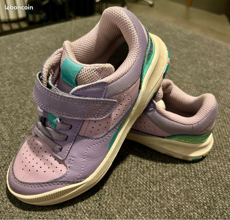 Baskets filles mauve 30 (image 1)
