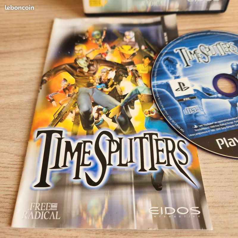 TimeSplitters 2 Sur PS2 – Complet & En Bon État – Version FR