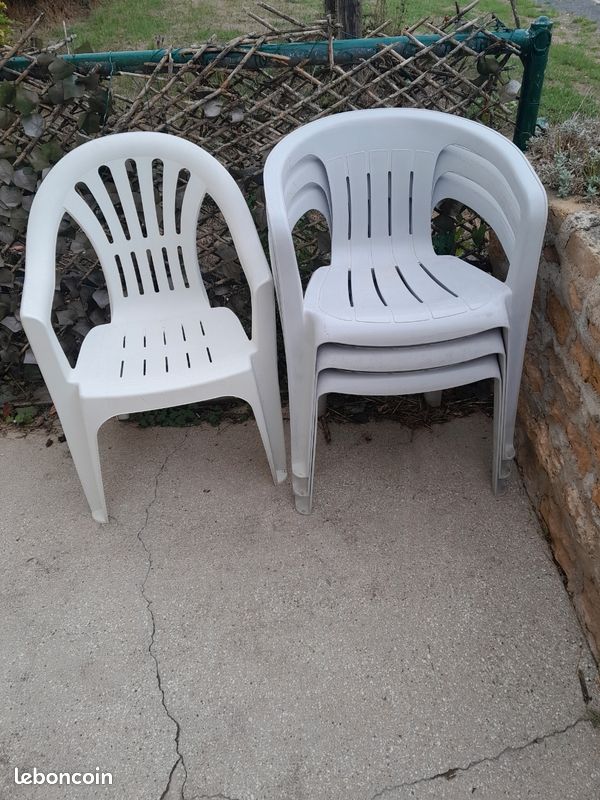 Chaises jardin (image 1)