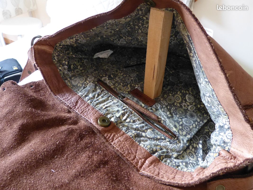 Sac à main cuir bandoulière IKKS (image 3)