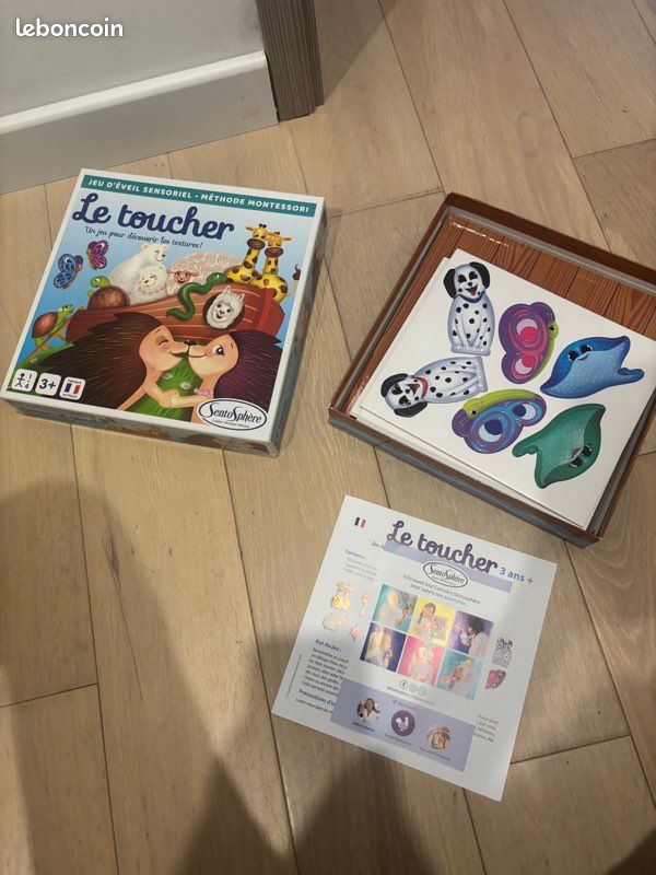 SentoSphère - LE TOUCHER : Jeu Sensoriel Montessori Dès 3 Ans Pour Découvrir Les Textures En S'amusant ! Jeux Montessori 3 Ans SentoSphère - LE TOUCHER : Jeu Sensoriel Montessori Dès 3 Ans Pour Découvrir Les Textures En S'amusant ! Jeux Montessori 3 Ans