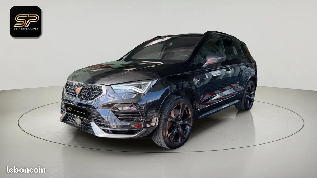 CUPRA ATECA 4Drive * 300 ch * Caméra 360 * Toit Pano * ACC * Alcantara (image 1)
