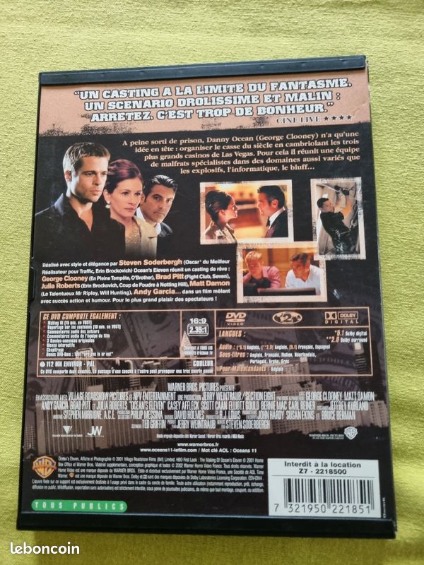 Dvd océans eleven (image 2)