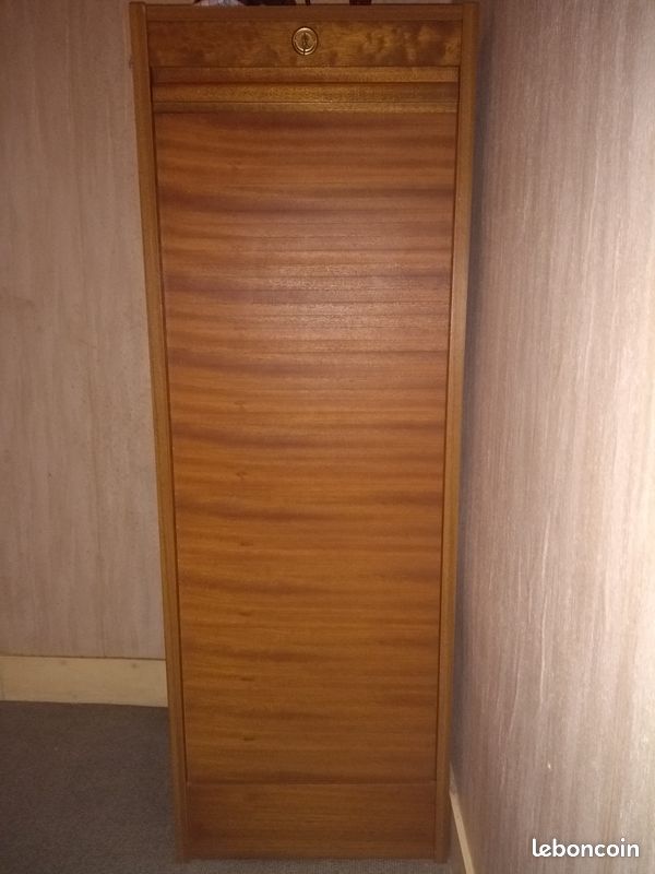 Meuble classeur à glissière fermeture à clé (image 1)
