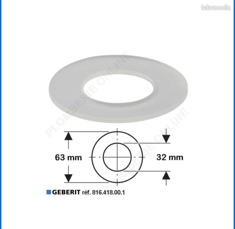 Joint de chasse GEBERIT (image 2)