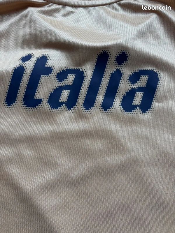 Maillot Italie Puma training football vintage beige M - Vêtements