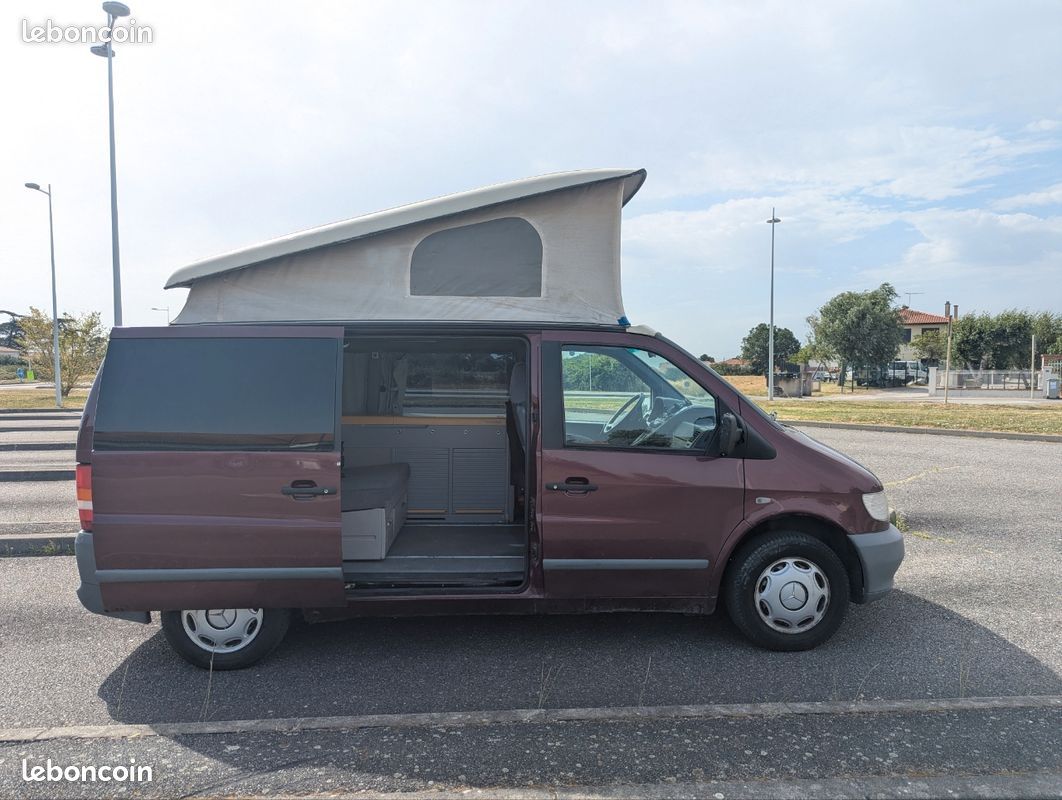 Van Mercedes Vito Marco Polo - Toit relevable (image 1)
