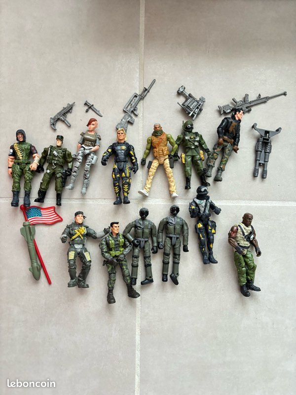 Lot D'Accessoires Hasbro Pour Action Man / Joe / GI Joe - Pièces Diverses N°2