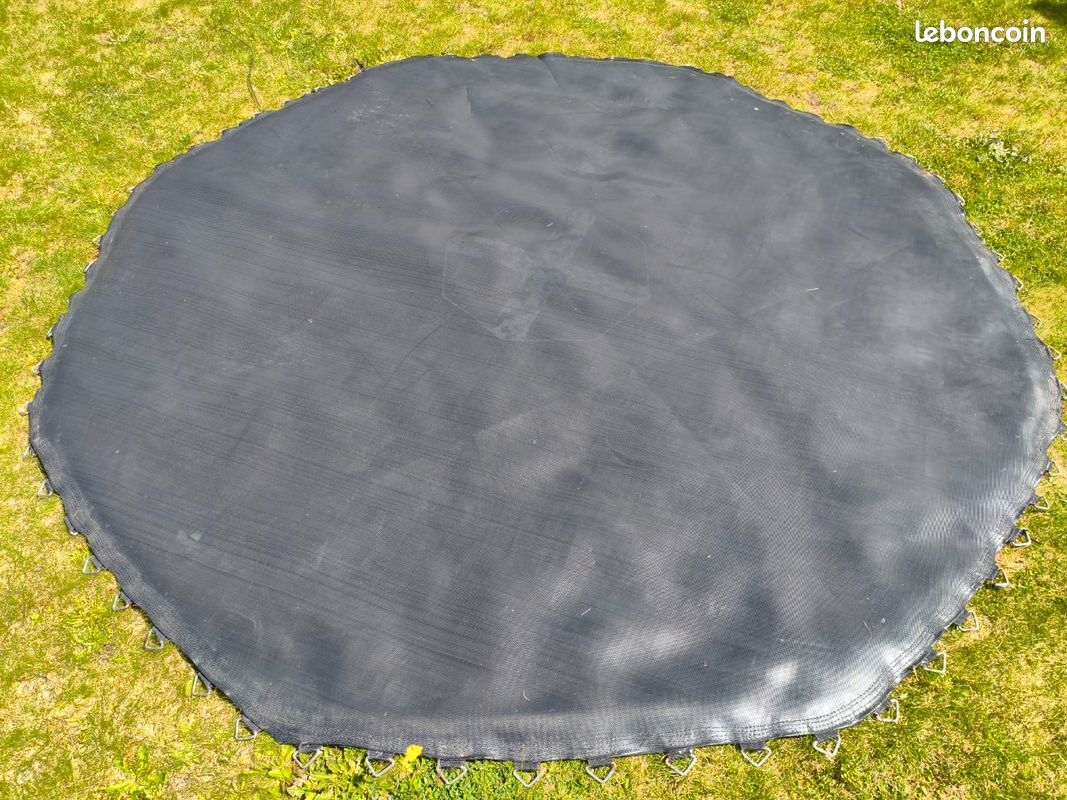 Toile de saut et bâche protection trampoline exagonal de 300 (image 1)