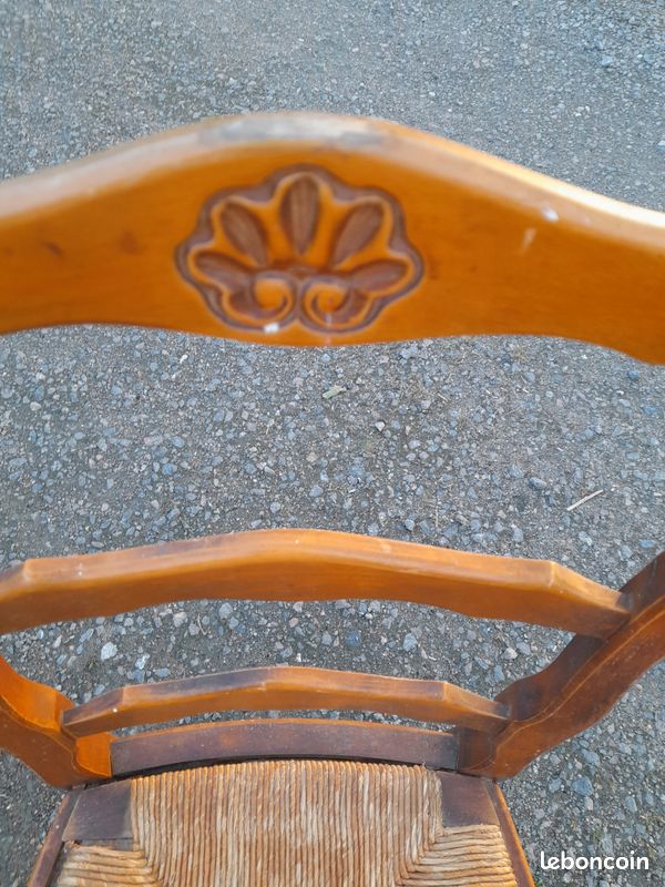 Chaises ,assises Paille (image 2)