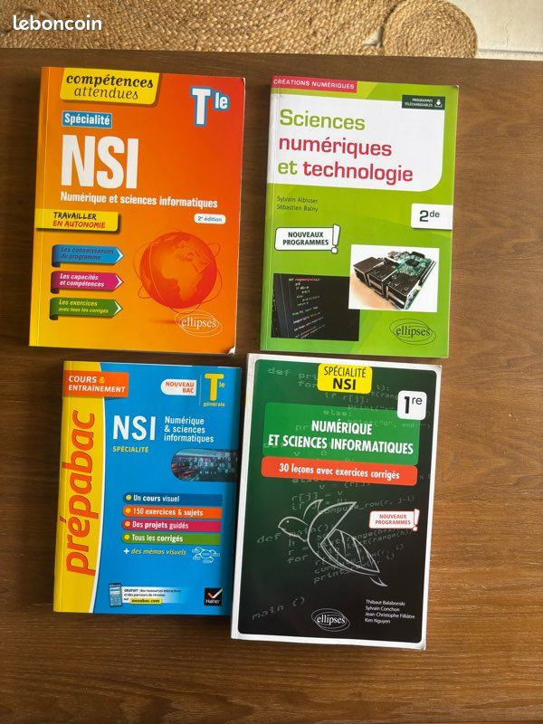 Pack livres NSI (image 1)