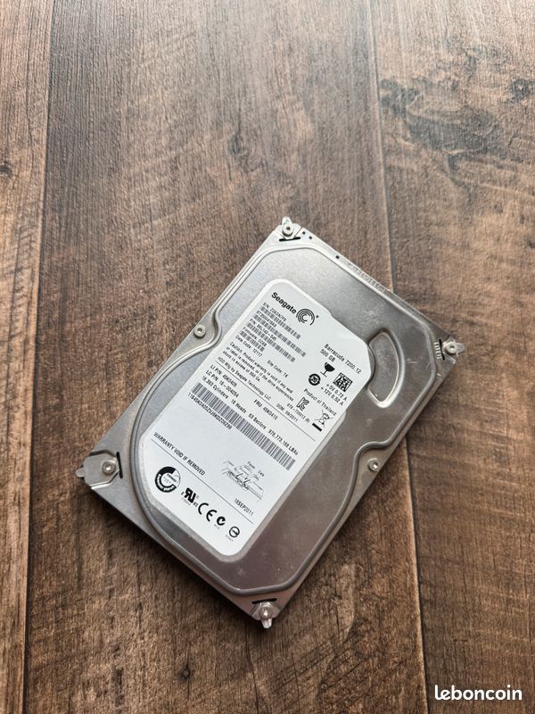 Disque Dur Interne SATA Seagate Barracuda 80 Go 7200 Tr/min 3.5 Pouces - Occasion Formaté
