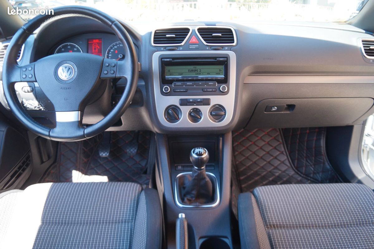 VOLKSWAGEN EOS 1.4 TFSI 122ch- OUVERTURE CAPOTE HS/ OUVERTURE TOIT OUVRANT OK/ MOTEUR GARANTIE 6 MOIS (image 3)