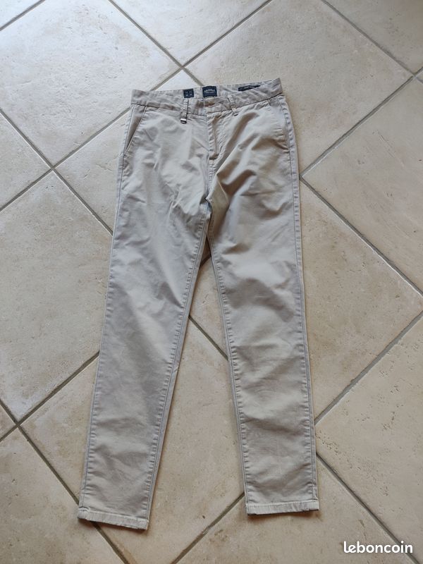 Pantalon beige pull & Bear taille 38 (image 1)