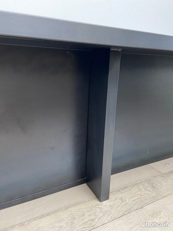 Console métal noir Zeus (image 2)
