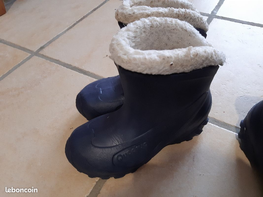 Lot de 2 paires de botte neige (image 2)