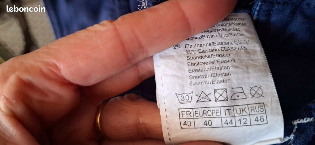 Jupe Camaïeu bleu roi
Taille 40 (image 3)