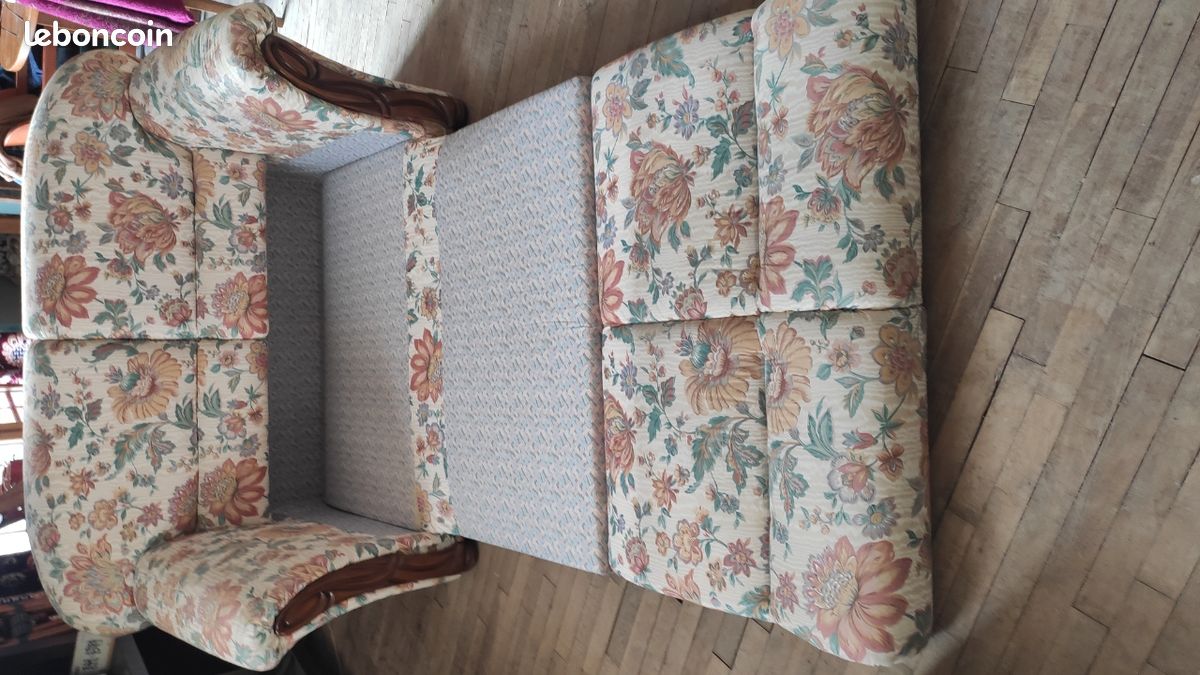 Canapé lit+fauteuil (image 5)