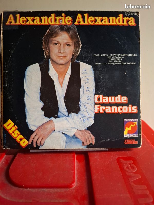 Claude francois 45 tours vinyle (image 2)