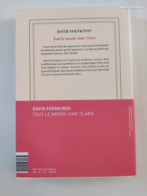 Livre tout le monde aime Clara (image 3)