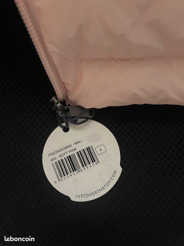 Doudoune sans manches jott rose pâle – neuve avec étiquette (image 3)