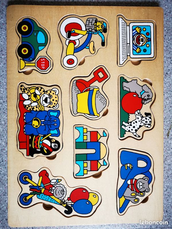 Puzzle en bois (image 1)