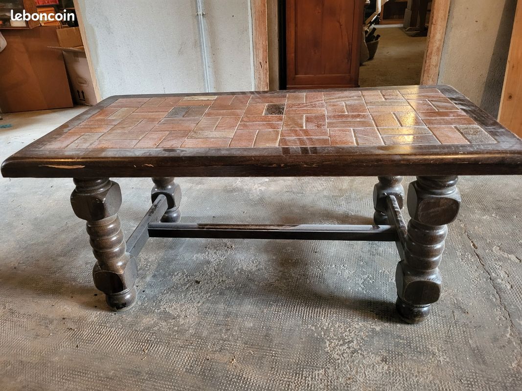 Table basse carrelée (image 2)