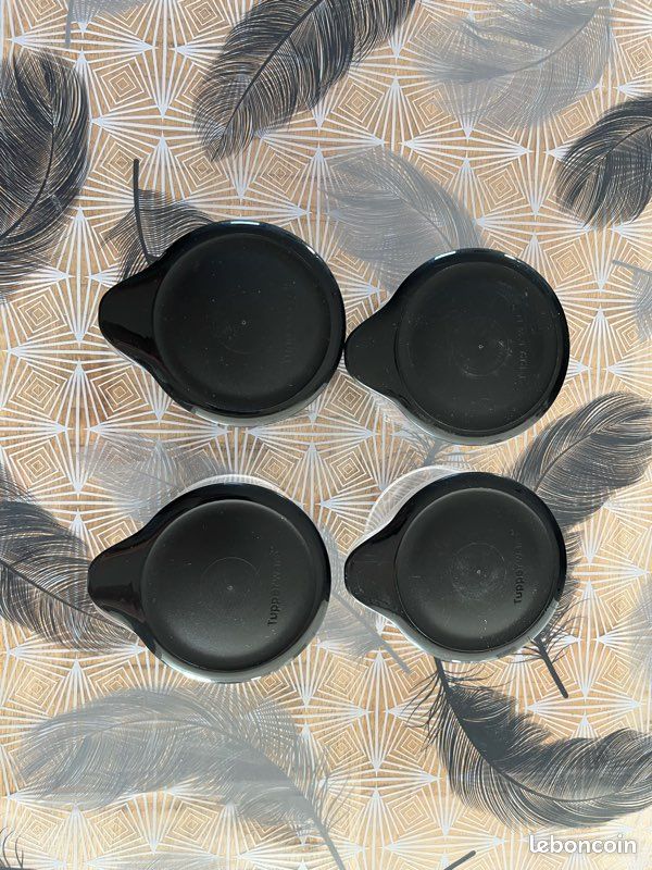 Lot de 4 pot Tupperware 250 ml (image 1)