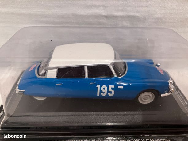 Modèle Réduit Citroën DS 21 N°195 Monte Carlo 1966 - Échelle 1/43 - Résine - Quiralu - Occasion