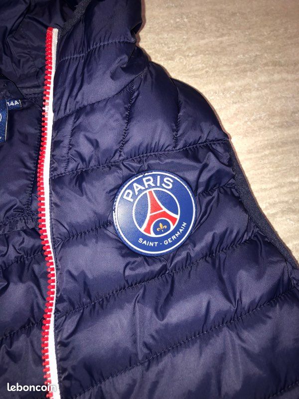 Doudoune Sans Manches ASSE - Collection Officielle AS Saint-Étienne Taille Enfant