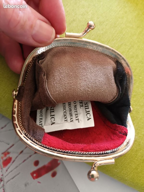 OneJoy Porte-monnaie, porte-monnaie, petit porte-monnaie avec fermeture éclair
