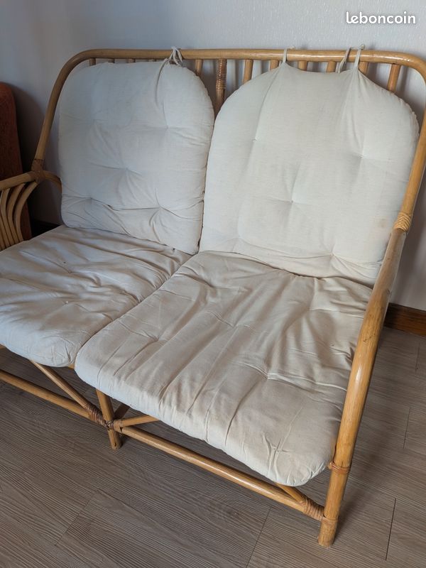 Canapé rotin (image 5)
