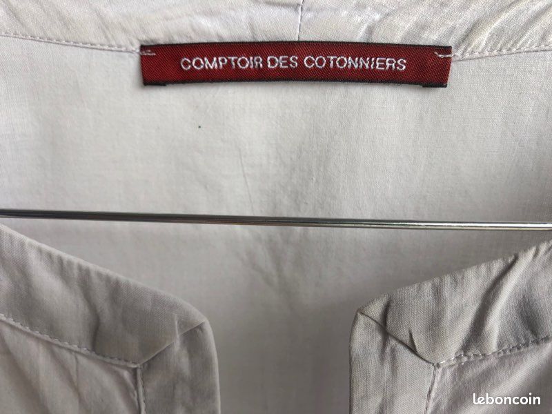 Chemisier parme Comptoir des cotonniers (image 5)