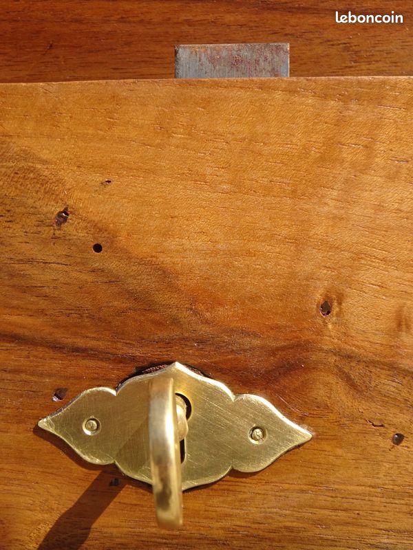 Ancienne commode Louis Philippe en noyer (image 8)