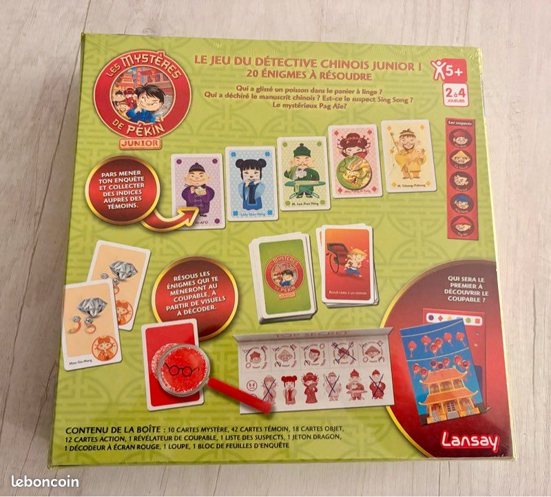 Mystères de Pékin junior NEUF (image 2)