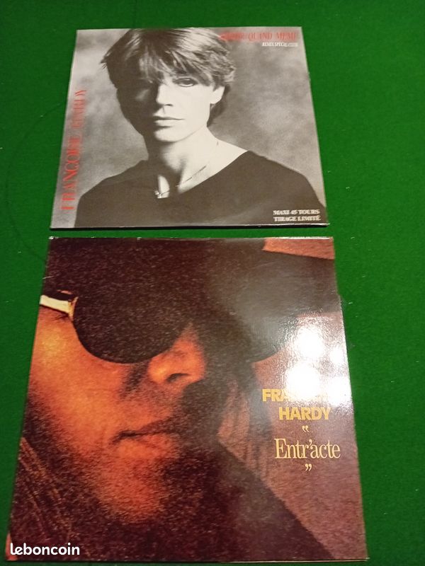 2 pochettes 33 tours dont un double disque de francoise hardy (image 1)