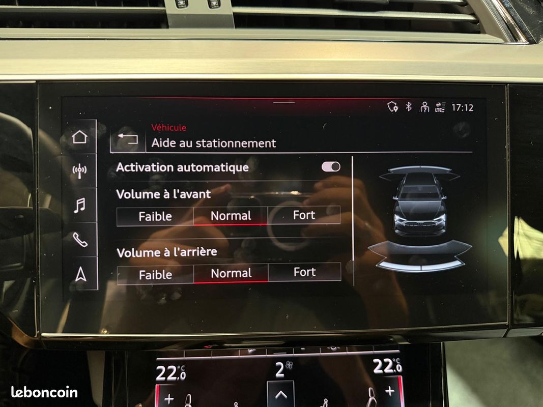AUDI E-TRON 55 114KWH QUATTRO S LINE SIÈGES ÉLECTRIQUES CHAUFFANTS RÉGULATEUR ADAPTATIF CAMÉRa 360 (image 29)
