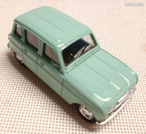 Solido 1/43 Renault F4 Fleury - Miniature Blanche - Neuf Boîte