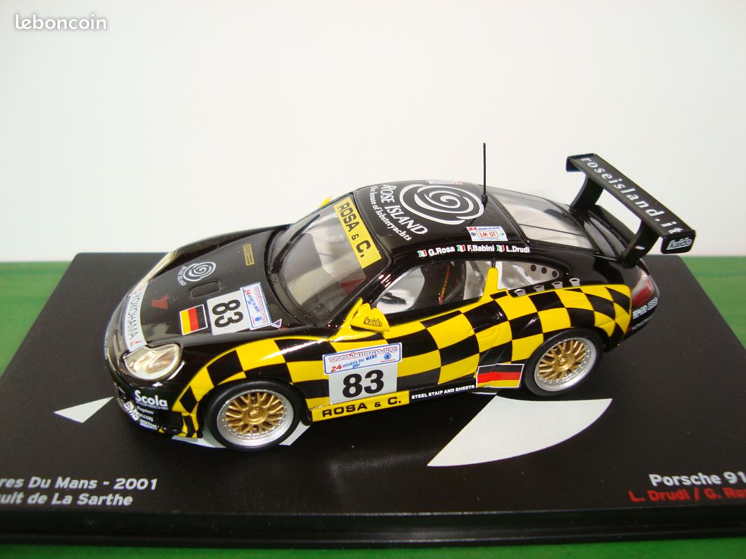 Modèle Réduit Porsche 911 Carrera RS – Rallye D’Espagne 1977 – Échelle 1/43 – IXO Altaya